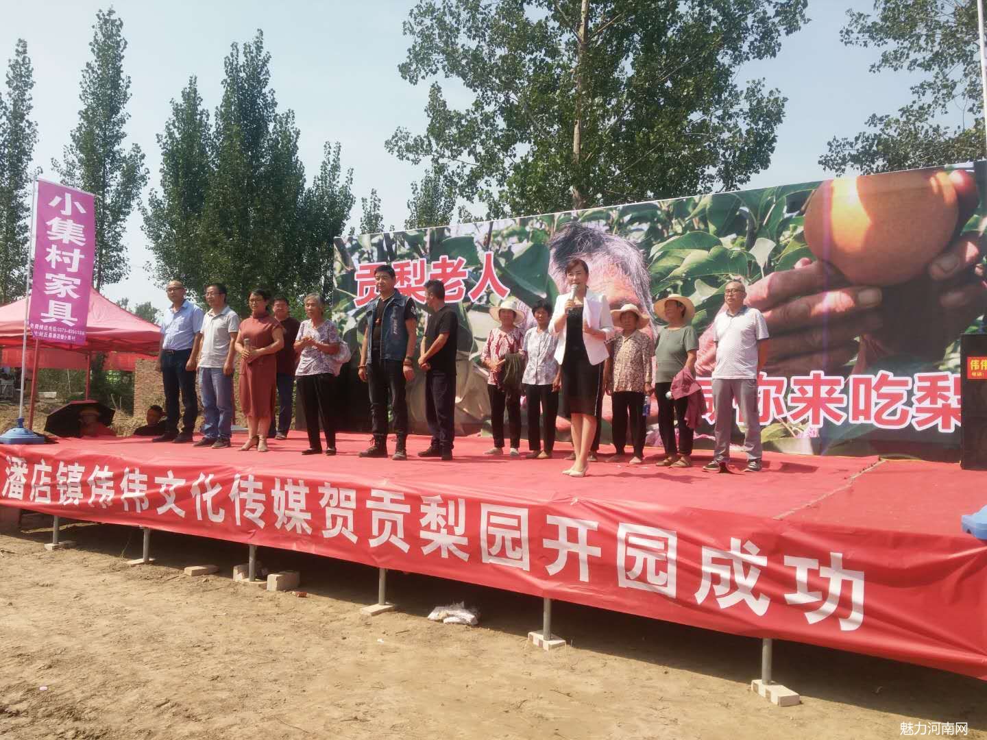 爱在金秋 封丘“贡梨老人”邀请您来吃梨!